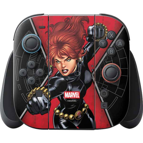 Marvel Black Widow Natasha Romanova Nintendo Skins